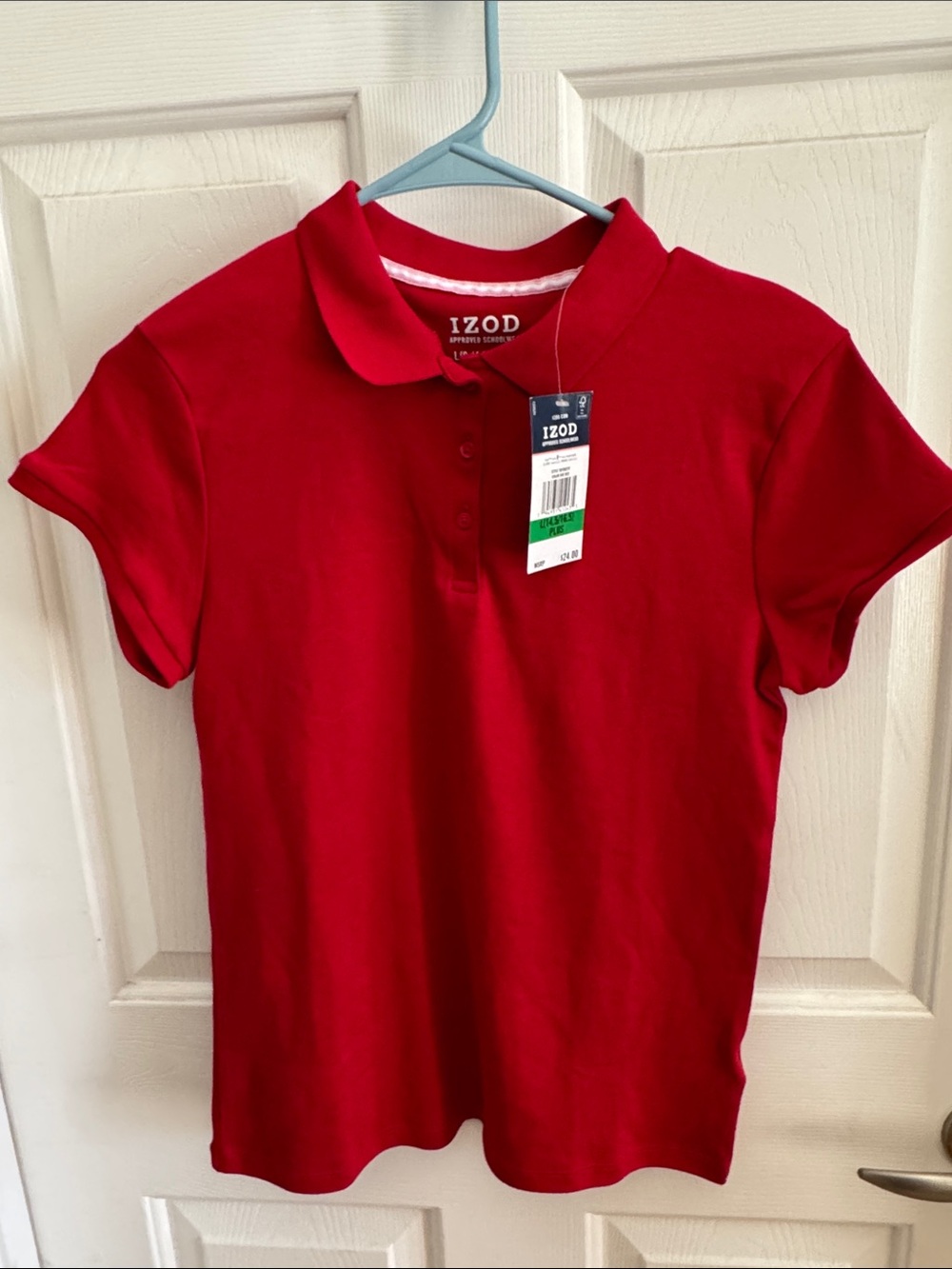 Izod Kids Red Short Sleeve Polo‎ 14/16
NWT Approved Schoolwear boys/girls